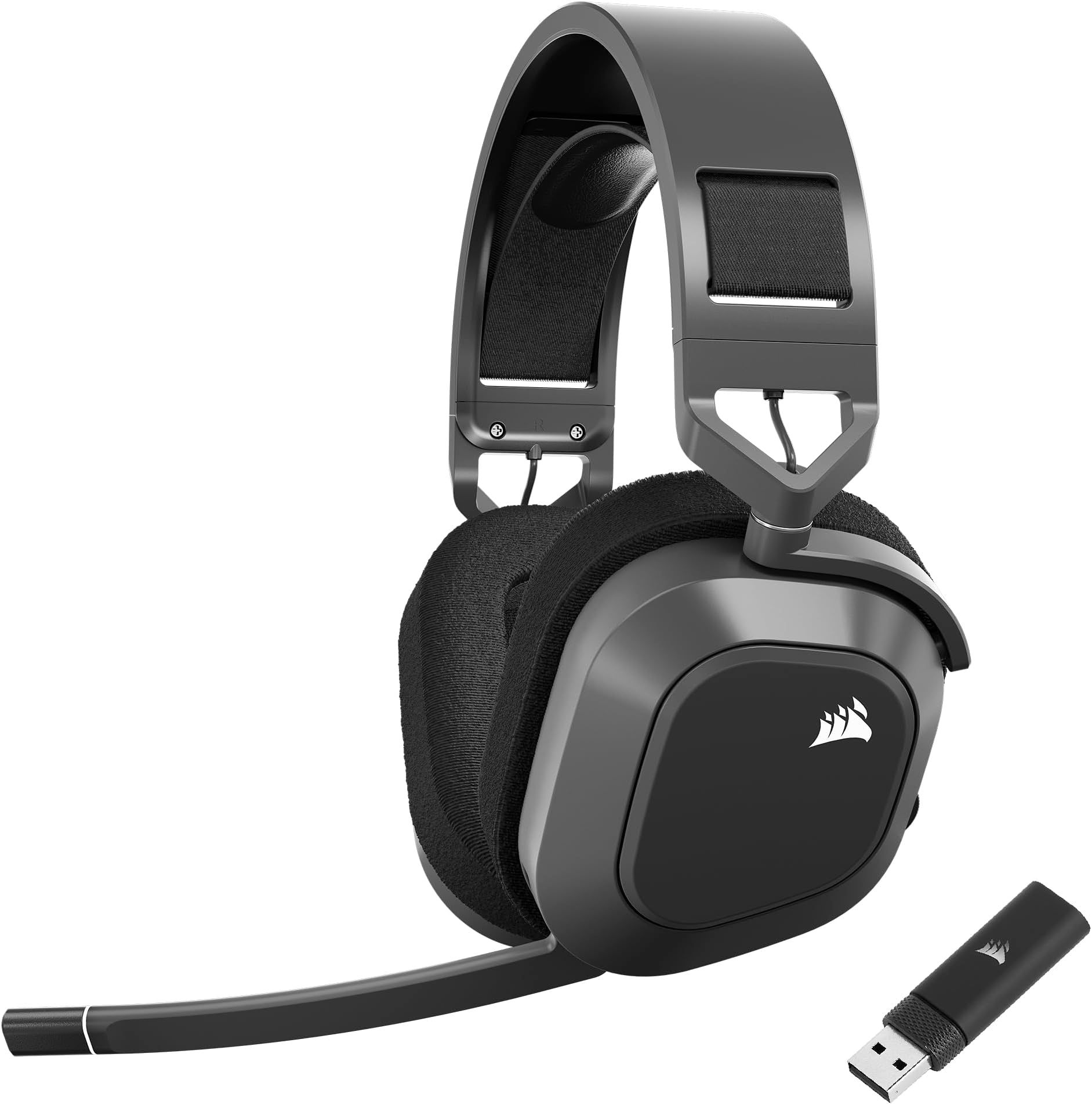 Corsair Wireless Headset Dolby Atmos Spatial PC Mac Black