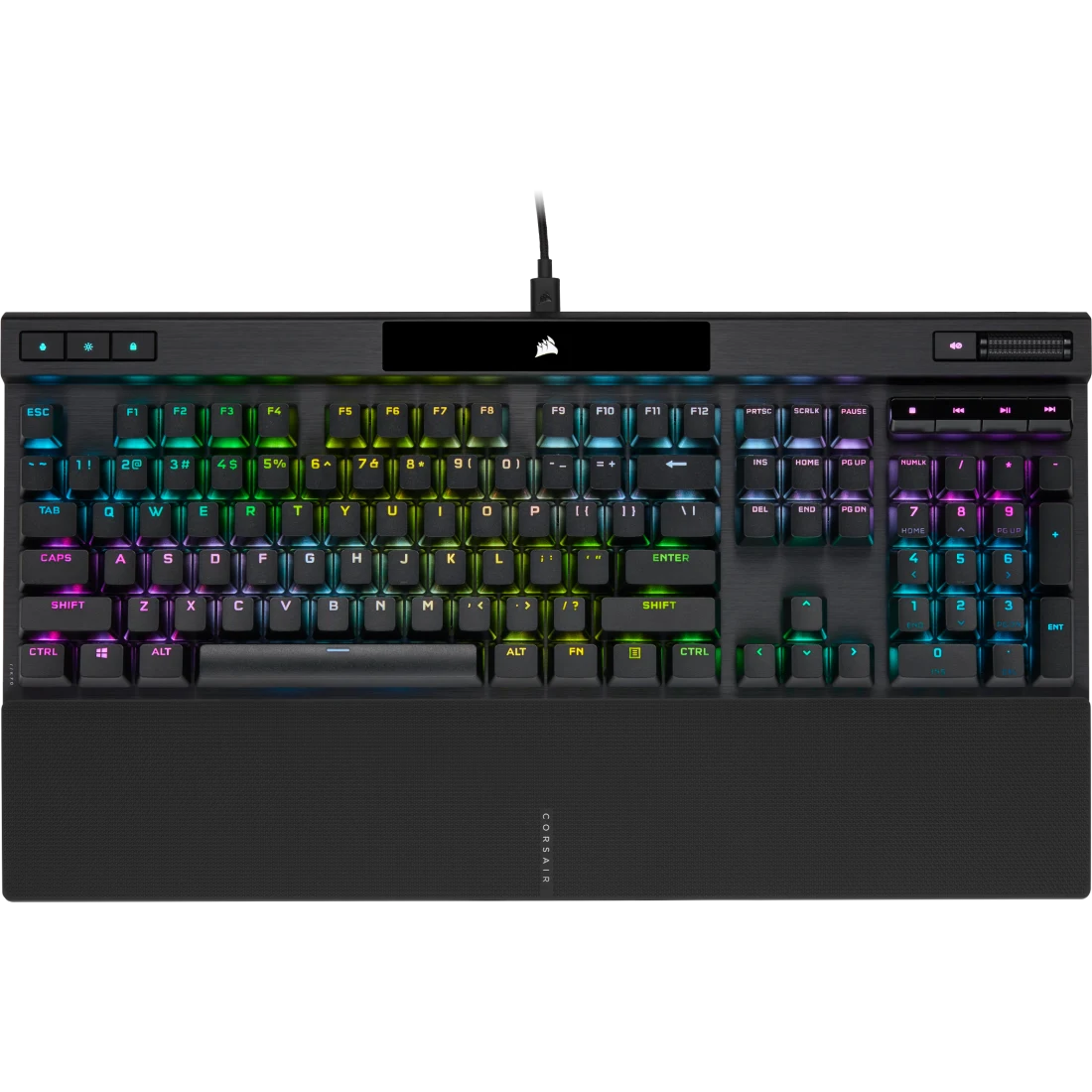 Corsair Mechanical Keyboard Cherry MX Red RGB Full Size Black