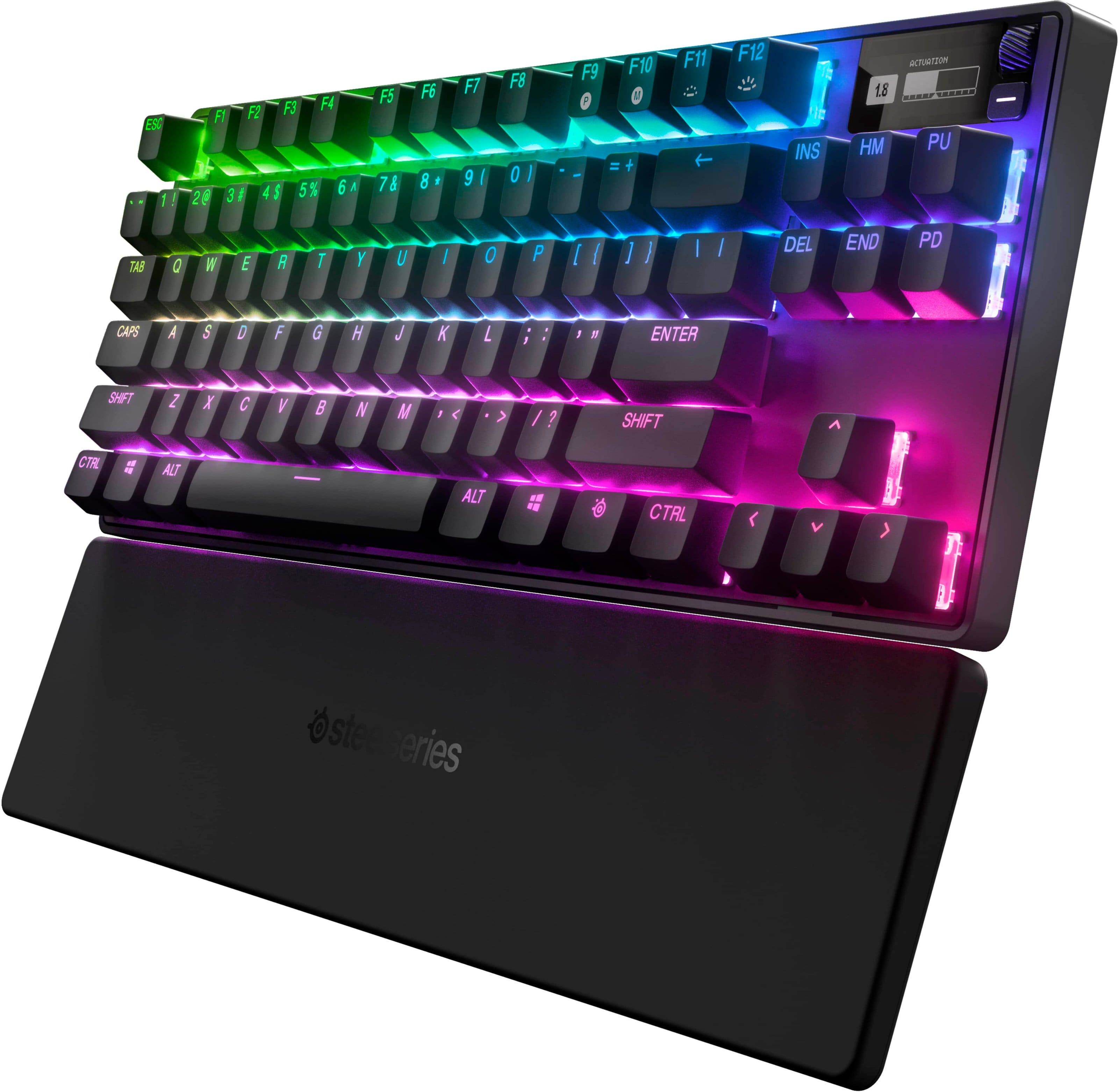 SteelSeries Gaming Keyboard Omnipoint Adjustable TKL Wireless Black
